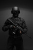 Spec ops police officer SWAT in black uniform. Poster Print by Oleg Zabielin/Stocktrek Images - Item # VARPSTZAB101229M