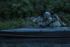 Special forces men paddling Army kayak across the river at twilight. Poster Print by Oleg Zabielin/Stocktrek Images (17 - Item # VARPSTZAB102304M