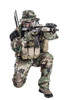 U.S. special forces soldier in camouflage uniform shooting in kneeling position. Poster Print by Oleg Zabielin/Stocktrek - Item # VARPSTZAB102714M