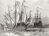 16th Century Sailing Ships. From The Century Edition Of Cassell's History Of England, Published 1901. Poster Print by Ken Welsh / Design Pics - Item # VARDPI12280060
