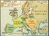 Map Of Europe In 1812. From Historical Atlas, Published 1923. Poster Print by Ken Welsh / Design Pics - Item # VARDPI12280865