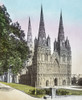 A hand coloured magic lantern slide circa 1900.Lichfield Cathedral Poster Print by John Short / Design Pics - Item # VARDPI12451702