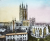 A hand coloured magic lantern slide circa 1900. Gloucester Cathedral Poster Print by John Short / Design Pics - Item # VARDPI12451680