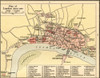 Plan Of London, England C. 1300. From Historical Atlas, Published 1923. Poster Print by Ken Welsh / Design Pics - Item # VARDPI12280646