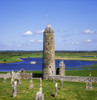 Clonmacnoise Monastery, County Offaly, Ireland, 6Th Century Poster Print by The Irish Image Collection / Design Pics - Item # VARDPI1806330