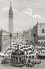 View Of St. Mark's Square, Venice, Italy In The 16th Century. After Cesare Vecelio. Poster Print by Ken Welsh / Design Pics - Item # VARDPI12280462