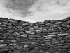 Close-up of a stone wall and clouds in the sky; Ballyferriter, County Kerry, Ireland Poster Print by Keith Levit / Design Pics - Item # VARDPI12544180