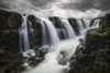 Moody image of waterfalls in the central area of Iceland in a long exposure; Iceland Poster Print by Robert Postma / Design Pics - Item # VARDPI12530939