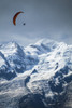A paraglider flying over Mont Blanc; Chamonix-Mont-Blanc, Haute-Savoie, France Poster Print by Sunny Awazuhara- Reed / Design Pics - Item # VARDPI12511111