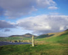 Dunmore Head, Dingle Peninsula, Co Kerry, Ireland; Ogham Stone On A Landscape Poster Print by The Irish Image Collection / Design Pics