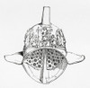 Gladiatorial Helmet.  From Ward and Lock's Illustrated History of the World, published c.1882. Poster Print by Ken Welsh / Design Pics - Item # VARDPI12512931