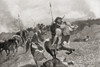 An Early Hun Raid, China 1st Century Bc.   From Hutchinson's History Of The Nations, Published 1915. Poster Print by Ken Welsh / Design Pics - Item # VARDPI12310096