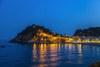 Night view from Tossa de Mar of Castell de Tossa, which was built in 1187; Tossa de Mar, Girona, Spain Poster Print by LJM Photo / Design Pics - Item # VARDPI12521413