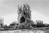 Magic lantern slide  WW1, 1914-1918, World war one images. Bomb damage destroyed buildings, possibly Ypres Poster Print by John Short / Design Pics - Item # VARDPI12512068