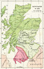 Map Of Scotland In 1290. From The Book Short History Of The English People By J.R. Green, Published London 1893 Poster Print by Ken Welsh / Design Pics - Item # VARDPI1877900