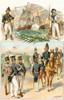 United States Army And Navy Uniforms During The War Of 1812.  From The History Of Our Country, Published 1905. Poster Print by Ken Welsh / Design Pics - Item # VARDPI12289879