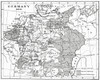 Map of Germany in 1648 after the Peace of Westphalia.  From Hutchinson's History of the Nations, published 1915. Poster Print by Ken Welsh / Design Pics - Item # VARDPI12512673