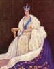 Queen Elizabeth Enthroned And Crowned, May 12, 1937.  From The Coronation Souvenir Book Published 1937. Poster Print by Hilary Jane Morgan / Design Pics - Item # VARDPI12288419