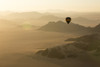 Hot air balloon ride over the sand dunes in the Namib Desert at sunrise; Sossusvlei, Hardap Region, Namibia Poster Print by Aaron Von Hagen / Design Pics - Item # VARDPI12515036