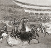 A Bullfight In Seville, Spain In The 19th Century.  From The Century Illustrated Monthly Magazine, Published 1884. Poster Print by Ken Welsh / Design Pics - Item # VARDPI12289821