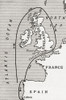 Map Showing The Route Of The Spanish Armada In 1588.  From A First Book Of British History Published 1925. Poster Print by Hilary Jane Morgan / Design Pics - Item # VARDPI12283509