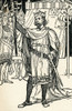 King Arthur,  Legendary British Leader.  Illustration From The Book The Gateway To Tennyson Published 1910. Poster Print by Hilary Jane Morgan / Design Pics - Item # VARDPI12320891