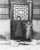 Glass Negative circa 1900.Victorian.Social History. During a missionary visit to China a photograph of Chinese children Poster Print by John Short / Design Pics - Item # VARDPI12515979