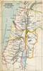 Map Of Palestine As Described In The New Testament. From The Book Atlas Of Ancient And Classical Geography Published 1928. Poster Print by Ken Welsh / Design Pics - Item # VARDPI1872191