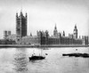 Magic Lantern slide circa 1900views of London, England in Victorian times. The Houses of Parliment from the river Thames Poster Print by John Short / Design Pics - Item # VARDPI12388558