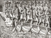 Roman Soldiers Crossing, Over A Bridge Of Boats, From Trajan's Column. From Cassell's History Of England, Published C.1901 Poster Print by Ken Welsh / Design Pics - Item # VARDPI12280733