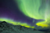 Aurora Borealis Swirls Over Mountains Within Denali National Park On A Very Cold Winter Night; Alaska, United States Of America Poster Print by Steven Miley / Design Pics - Item # VARDPI12325625