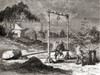 Chinese Workers In The 19th Century Digging A Well For The Extraction Of Salt Water.  From Les Merveilles De La Science, Published C. 1870 Poster Print by Ken Welsh / Design Pics - Item # VARDPI12290014