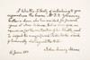 John Quincy Adams, 1767 - 1848. Eldest Son Of President John Adams And Sixth President Of The United States Of America.  Hand Writing Sample. Poster Print by Ken Welsh / Design Pics - Item # VARDPI12323103