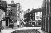 Faringdon village street scene depicting the Volunteer Inn and various shops, magic lantern slide circa 1900; Faringdon, Oxfordshire, England Poster Print by John Short / Design Pics - Item # VARDPI12509851