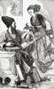 She Took Me In Her Own Hand And Carried Me To The King.  From Gulliver's Voyage To Brobdingnag.  From Gullivers Travels Published C.1875 Poster Print by Hilary Jane Morgan / Design Pics - Item # VARDPI12321179