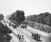 Magic Lantern slide circa 1900 views of London, England in Victorian times. Rotten Row Hyde Park. Horses ,carraiges and people walking in the park Poster Print by John Short / Design Pics - Item # VARDPI12388563