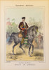 Dude on horseback.  Majo a caballo.  Seville Fair.  Feria de Abril.  After a work by Antonio Chaman published in Seville by Carlos Santigosa in 1853. Poster Print by Ken Welsh / Design Pics - Item # VARDPI12332891