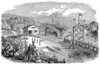 The Illustrated London News Etching From 1854. The Norwegian Trunk Railway Eidsvold Station. The Station Is Complete With Turntable,engine Sheds And Parcel Shed. Poster Print by John Short / Design Pics - Item # VARDPI12331342