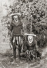 Natives Of The Gazelle Peninsula, New Britain, Papua New Guinea, Wearing Spirit Masks. After A 19th Century Photograph.  From Customs Of The World, Published C.1913. Poster Print by Ken Welsh / Design Pics - Item # VARDPI12310031