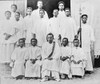 Christian missionaries posing, society for the propagation of the gospel in foreign parts, missionary work in Madagascar, circa 1900, Magic lantern slide; Madagascar Poster Print by John Short / Design Pics - Item # VARDPI12512246