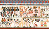 Nubian Chiefs Bringing Presents To The King Of Egypt, Copy Of An Ancient Egyptian Wall Painting From A Tomb At Thebes, C.1380 Bc.  From Meyers Lexicon, Published 1924. Poster Print by Ken Welsh / Design Pics - Item # VARDPI12323811