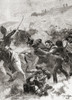 British Fusiliers At The Battle Of Albuera, Spain, 16 May 1811, During The Peninsular War.  From The Century Edition Of Cassell's History Of England, Published C. 1900 Poster Print by Ken Welsh / Design Pics - Item # VARDPI12310418