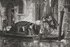 Passengers Alighting From A Gondola On The Grand Canal, Venice, Italy In The Late 19th Century.  From Italian Pictures By Rev. Samuel Manning, Published C.1890. Poster Print by Hilary Jane Morgan / Design Pics - Item # VARDPI12321258