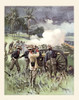 Field Artillery In Action During The Spanish-American War, 1898.  After The Drawing By T.de Thulstrup.  From Harper's Pictorial History Of The War With Spain, Published 1899. Poster Print by Ken Welsh / Design Pics - Item # VARDPI12323255