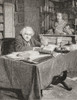 Ernest Ren¬ê¬çn In His Study. Joseph Ernest Ren¬ê¬çn, 1823 - 1892. French Author, Philosopher, Philologist And Historian. From La Ilustracion Espa¬ê¬±ola Y Americana, Published 1892. Poster Print by Ken Welsh / Design Pics - Item # VARDPI12280233