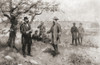 The Surrender Of General John C. Pemberton To Gen Ulysses S. Grant At Vicksburg, Mississippi, In 1863 During The American Civil War.  From The History Of Our Country, Published 1905. Poster Print by Ken Welsh / Design Pics - Item # VARDPI12289808