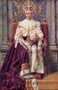 The King Enthroned And Crowned. George Vi, Albert Frederick Arthur George, 1895 To 1952. King Of The United Kingdom.  From The Sphere, Coronation Record Number Published 1937. Poster Print by Hilary Jane Morgan / Design Pics - Item # VARDPI12288321