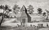 The First Friends' Meeting House, Burlington County, New Jersey, United States Of America. After A Drawing Dating From The Late 17th Century. From The Century Magazine, Published 1887. Poster Print by Ken Welsh / Design Pics - Item # VARDPI12280721