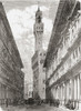 The Uffizi, The Palazzo Vecchio And Statuary In Piazza Della Signoria, Florence, Italy In The Late 19th Century.  From Italian Pictures By Rev. Samuel Manning, Published C.1890. Poster Print by Hilary Jane Morgan / Design Pics - Item # VARDPI12283420