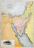 Countries Between Egypt And Canaan Black Line Shows Supposed Route Israelites During Their Exodus From Egypt And 40 Years Wandering Wilderness From Holy Bible Published William Collins Sons & Company 1869 Ken Welsh # VARDPI1872735